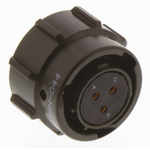 Amphenol Limited, 62GB 3 Way Cable Mount MIL Spec Circular Connector Plug, Socket Contacts,Shell Size 12, Bayonet