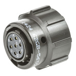 Amphenol Limited, 62GB 7 Way Cable Mount MIL Spec Circular Connector Plug, Socket Contacts,Shell Size 10, Bayonet