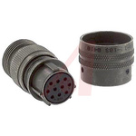 Amphenol, PT 10 Way Cable Mount MIL Spec Circular Connector Plug, Socket Contacts,Shell Size 12, Bayonet, MIL-DTL-26482