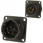 Amphenol, PT 4 Way Cable Mount MIL Spec Circular Connector Plug, Pin Contacts,Shell Size 8, Bayonet, MIL-DTL-26482