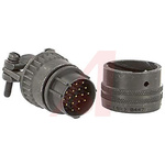 Amphenol, PT 18 Way Cable Mount MIL Spec Circular Connector Plug, Pin Contacts,Shell Size 14, Bayonet, MIL-DTL-26482