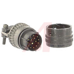 Amphenol, PT 15 Way Cable Mount MIL Spec Circular Connector Plug, Pin Contacts,Shell Size 14, Bayonet, MIL-DTL-26482