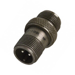 Amphenol Industrial, 97 2 Way MIL Spec Circular Connector Plug,Shell Size 10SL