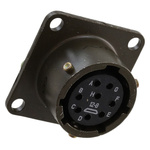 Amphenol 3 Way MIL Spec Circular Connector Receptacle,Shell Size 10SL