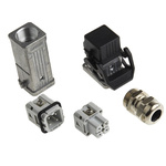 Phoenix Contact Connector Set, 3 Way, 10A, Female, Male, HC, 230 V