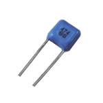 NISSEI 3.3μF Polyester Capacitor PET 50V dc ±5%, Through Hole