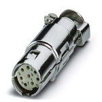 Phoenix Contact Connector, 8 Way, 5A, Female, HC-M, Cable Mount, 50 V