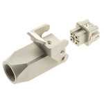 HARTING Panel Kit, 3 + PE Way, 10A, Female, Han A, 230 → 400 V