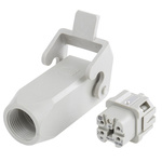 HARTING Panel Kit, 4 + PE Way, 10A, Female, Han A, 230 → 400 V
