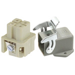 HARTING Coupler Kit, 3 + PE Way, 10A, Female, Han A, 230 → 400 V