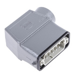 HARTING Surface Kit, 10 + PE Way, 16A, Male, Han A, 250 V