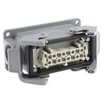 HARTING Connector Set, 16 Way, 16A, Female, Han E, 500 V