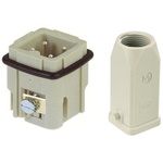 HARTING Panel Feed Through Set, 3 Way, 10A, Male, Han A, 230 → 400 V