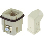 HARTING Quick Lock Connector Set, 3 Way, 10A, Male, Han A, 230 → 400 V