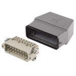 HARTING Connector Set, 16 Way, 16A, Male, Han A, 250 V
