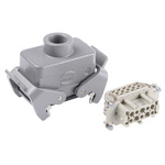 HARTING Connector Set, 10 Way, 16A, Female, Han E, 500 V