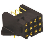 Souriau Connector, 12 Way, 13A, Female, SMS, Through Hole, 220.0 V