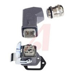 HARTING Connector Set, HAN 4A