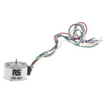 Crouzet Permanent Magnet Stepper Motor, 15mNm Torque, 13.3 V, 15°, 2mm Shaft