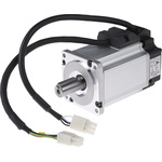 Omron 200 V 400 W Servo Motor, 3000 rpm, 1.3 Nm Max Output Torque, 50mm Shaft Diameter