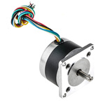 RS PRO Hybrid Stepper Motor, 4 V, 1.8°, 56.4 x 56.4mm Frame, 6.35mm Shaft