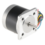 RS PRO Hybrid Stepper Motor, 6 V, 1.8°, 56.4 x 56.4mm Frame, 6.35mm Shaft