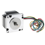 RS PRO Hybrid Stepper Motor, 5.7 V, 1.8°, 56.4 x 56.4mm Frame, 6.35mm Shaft