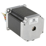 RS PRO Hybrid Stepper Motor, 8.6 V, 1.8°, 56.4 x 56.4mm Frame, 6.35mm Shaft
