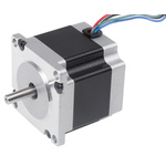 RS PRO Hybrid, Permanent Magnet Stepper Motor, 1.0Nm Torque, 2.3 V, 1.8°, 56.4 x 56.4mm Frame, 6.35mm Shaft