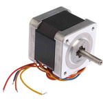 Sanyo Denki Hybrid, Single Shaft Stepper Motor, 0.39Nm Torque, 24 V, 1.8°, 42 x 42mm Frame, 5mm Shaft