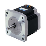 Sanyo Denki SM2862 Series Hybrid, Single Shaft Stepper Motor, 6.4Nm Torque, 100 V, 1.8°, 85.5 x 85.5mm Frame, 14mm Shaft