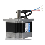 Sanyo Denki SM2861 Series Hybrid, Single Shaft Stepper Motor, 3.30Nm Torque, 100 V, 1.8°, 85.5 x 85.5mm Frame, 14mm