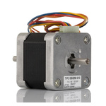 Sanyo Denki 103H5 Series Hybrid, Double Shaft Stepper Motor, 0.39Nm Torque, 24 V, 1.8°, 42 x 42mm Frame, 5mm Shaft