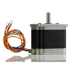Sanyo Denki 103H7 Series Hybrid, Single Shaft Stepper Motor, 1.0Nm Torque, 24 V, 1.8°, 56 x 56mm Frame, 6.35mm Shaft