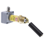 Gems Sensors LS-2050E Buna N Series Level Switch Level Switch, SPDT Output, Horizontal, Brass Body