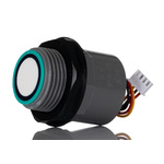 RS PRO Ultrasonic Level Sensor, Analogue 0 - 5V Output, Threaded, PVC Body