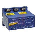 Flowline Switch-Pro Series Remote Level Controller Ultrasonic Level Sensor, NO/NC, SPDT Relay Output, DIN Rail,