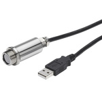 Calex PMU201 USB Infrared Temperature Sensor, 1.45m Cable, -20°C to +1000°C