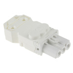 Wieland GST15i3 Series Mini Connector, 3-Pole, Female, Cable Mount, 16A, IP20