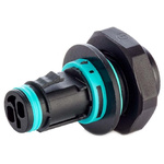 RS PRO Tee Socket, 2-Pole, Female, 1-Way, Panel Mount, 10A, IP68