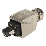 HARTING Connector, 4 Way, 1.75A, Male, Han PushPull, Cable Mount, 50 V