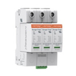 Mersen STPT2 Series 530 V dc Maximum Voltage Rating 40kA Maximum Surge Current, Plug In Mounting