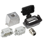 Phoenix Contact Connector Set, 10 Way, 16A, Female, Male, HC, 500 V