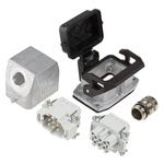 Phoenix Contact Connector Set, 6 Way, 16A, Female, Male, HC, 500 V