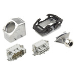Phoenix Contact Connector Set, 10 Way, 16A, Female, Male, HC, 500 V