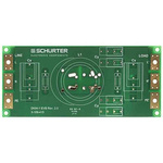 Schurter, DKIH-EVB 32A 600 V ac/dc Power Line Filter, Solder 1, 3 Phase