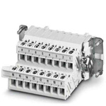 Phoenix Contact Terminal Adapter, 16 Way, 16A, Female, HC, DIN Rail, 500 V