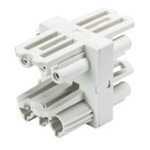 Wieland H-distributor, 3 Way, 20A, Female, GST18i3, Surface Mount, 250 V ac