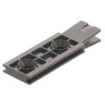 Igus Fixing bracket, Han-E / Han-DD / Han-D / Han-EE / Han-70 / Han-ES, Surface Mount