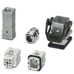 Phoenix Contact Connector Set, 3 Way, 10A, Female, Male,  HC-STA